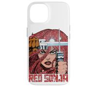 Custodia per iPhone 14 Rosso Sonja Walter Simonson Comic Legends Redhead Art Warrior