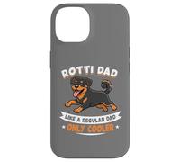 Custodia per iPhone 14 Rotti Dad, come un normale papà solo più figo - Rottweiler Dog