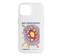 Custodia per iPhone 14 Roy Lichtenstein Explosion, grafica pop art retrò