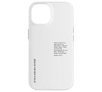 Custodia per iPhone 14 Salmi 27 1, Fiducia senza paura in Dio, Gesù salva, cristiano