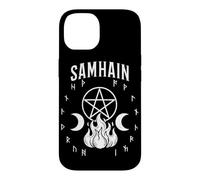 Custodia per iPhone 14 Samhain Wicca Wiccan Witchy Vibes Celtico Festival Occultismo