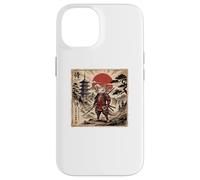 Custodia per iPhone 14 Samurai Axolotl Japanese Vintage Funny Gifts Graphic Art