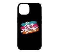 Custodia per iPhone 14 San Antonio Classic Vintage Retro Men Women Kid