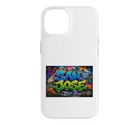 Custodia per iPhone 14 San Jose CA California Stati Uniti Silicon Valley Graffiti Art