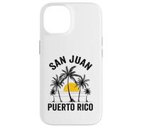 Custodia per iPhone 14 San Juan Maglietta Souvenir sulla spiaggia Puerto Rico 2025 Vacanza
