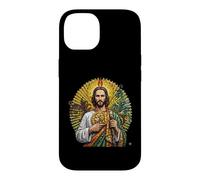 Custodia per iPhone 14 San Judas Tadeo Siempre A Mi Lado