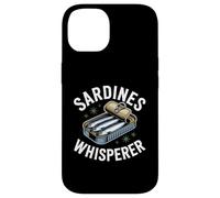 Custodia per iPhone 14 Sardine Whisperer Pesce in scatola