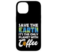 Custodia per iPhone 14 Save Earth The Only Planet With Coffee Earth Day