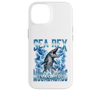 Custodia per iPhone 14 Sea Rex Mosasaurus Ocean Predator Dinosaur Ragazzi