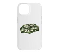 Custodia per iPhone 14 Second Fermentation Is Life Kombucha SCOBY Brewer Gift