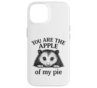 Custodia per iPhone 14 Sei la mela della mia torta Funny Possum Humor