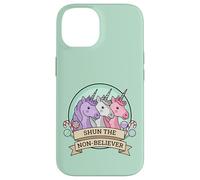 Custodia per iPhone 14 Shun The Non-Believer Funny Charlie Unicorn Sarcasmo Meme