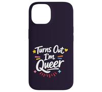 Custodia per iPhone 14 Si scopre che sono queer - Divertente orgoglio LGBTQ+ in