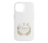 Custodia per iPhone 14 Siete scelti amati perdonati redenti | Christian