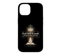 Custodia per iPhone 14 Sii fedele alla morte Corona della vita Rivelazione 2:10 Spagnolo