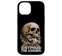 Custodia per iPhone 14 Sisyphus The Absurd Vintage Philosophical Skull
