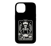 Custodia per iPhone 14 Skeleton Baker Tarot Card Gothic Baking Lover Bread Maker