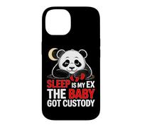 Custodia per iPhone 14 SLEEP IS MY EX THE BABY GOT CUSTODY
