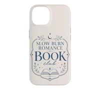 Custodia per iPhone 14 Slow Burn Romance Book Club Romance Reader Book Amante
