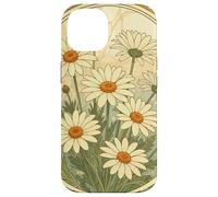 Custodia per iPhone 14 Sogni di margherite in stile Liberty