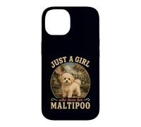 Custodia per iPhone 14 Solo Una Ragazza Che Ama Il Suo Cane Maltipoo Mamma Doodle