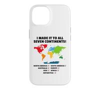 Custodia per iPhone 14 Sono arrivato in tutti e sette i Continenti