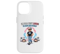 Custodia per iPhone 14 SONO TROPPO OCCUPATO VIVERE PER SPIEGARMI Trans Pride