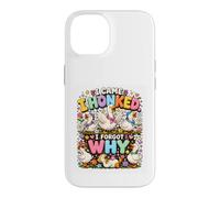 Custodia per iPhone 14 Sono venuto, ho suonato il clacson, ho dimenticato perché Funny Goose Humor Pond