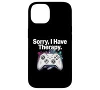 Custodia per iPhone 14 Sorry I Have Therapy Controller per console per videogiochi