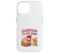 Custodia per iPhone 14 Sourdough Is My Jam Funny Baking for Women Bakers Moms