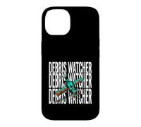 Custodia per iPhone 14 Space Junk Debris Watcher Satellite Tracker