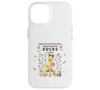 Custodia per iPhone 14 Special Needs Mom Autism Caregivers Cute Mama Duck