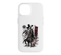 Custodia per iPhone 14 Spirito guerriero samurai solitario di Tenka