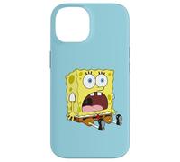 Custodia per iPhone 14 SpongeBob SquarePants Surprised SpongeBob Meme Logo