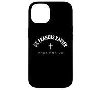 Custodia per iPhone 14 St. Francis Xavier Catholic Patron Christian Saint