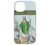 Custodia per iPhone 14 St Patrick Catholic Saint Patricks Day Snakes Irlanda