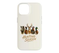 Custodia per iPhone 14 Stagione di caccia Wildlife Hunter Big Game Bird Hunting Design