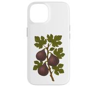 Custodia per iPhone 14 Stampa artistica vintage con fico botanico natura frutta