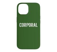 Custodia per iPhone 14 Stampa frontale ufficiale delle forze armate grado caporale