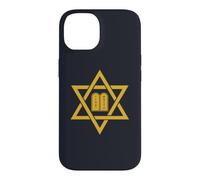 Custodia per iPhone 14 Stella di David Dieci Comandamenti Israele Ebraico Magen Art