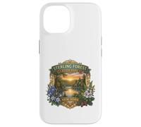 Custodia per iPhone 14 Sterling Forest State Park Smoking New York novità souvenir