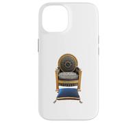 Custodia per iPhone 14 Storia dell'arte della sedia del trono imperiale in stile napoleone