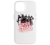 Custodia per iPhone 14 Suicide Squad Squad Splatter
