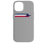Custodia per iPhone 14 Superman American Stripe