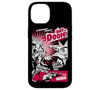 Custodia per iPhone 14 Superman Day of Doom Poster