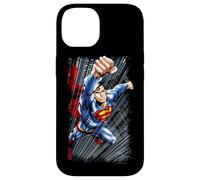 Custodia per iPhone 14 Superman Faster Than