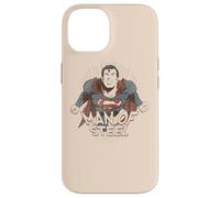 Custodia per iPhone 14 Superman Fly Away