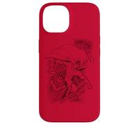 Custodia per iPhone 14 Superman In the City