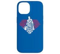 Custodia per iPhone 14 Superman Legend Typography