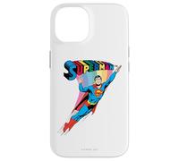 Custodia per iPhone 14 Superman Pride Rainbow